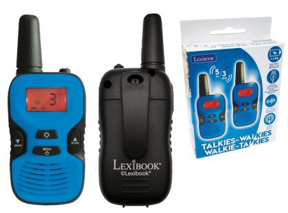 Lexibook Digitální nabíjecí vysílačky s dosahem až 5 km 8 kanálů