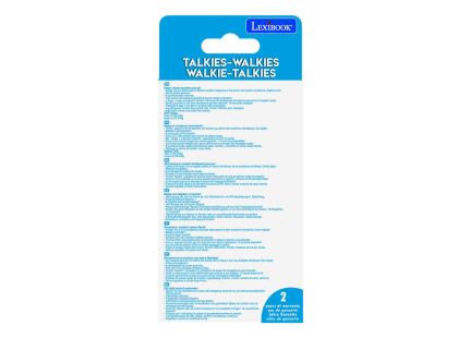 Lexibook Digitální nabíjecí vysílačky s dosahem až 5 km 8 kanálů