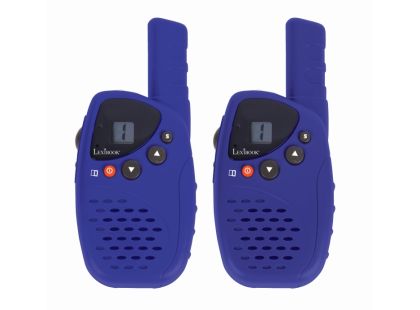 Lexibook Digitální nabíjecí vysílačky s dosahem až 5 km s nabíjecí stanicí 8 kanálů