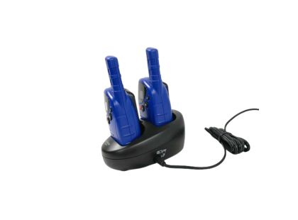 Lexibook Digitální nabíjecí vysílačky s dosahem až 5 km s nabíjecí stanicí 8 kanálů