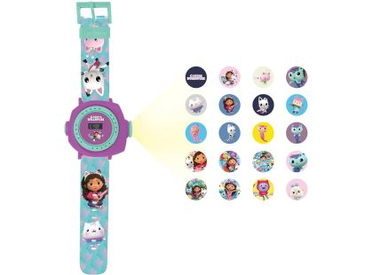 Lexibook Digitální promítací hodinky - Gábinin kouzelný domek