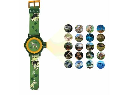 Lexibook Digitální promítací hodinky Dinosaurus s 20 obrázky