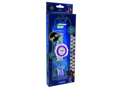 Lexibook Digitální promítací hodinky Disney Wish s 20 obrázky
