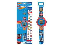 Lexibook Digitální promítací hodinky Hot Wheels s 20 obrázky