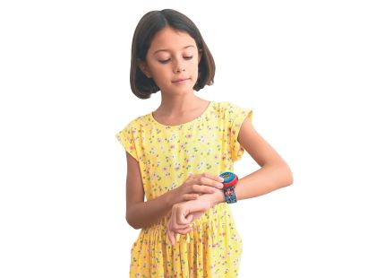 Lexibook Digitální promítací hodinky Hot Wheels s 20 obrázky