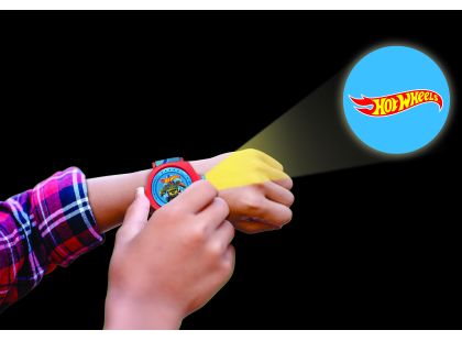 Lexibook Digitální promítací hodinky Hot Wheels s 20 obrázky