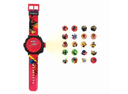 Lexibook Digitální promítací hodinky Kouzelná Beruška s 20 obrázky