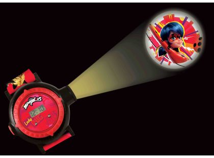 Lexibook Digitální promítací hodinky Kouzelná Beruška s 20 obrázky