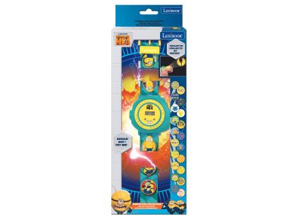 Lexibook Digitální promítací hodinky Mimoni s 20 obrázky