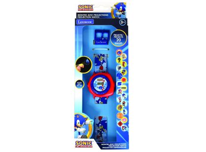 Lexibook Digitální promítací hodinky Sonic s 20 obrázky