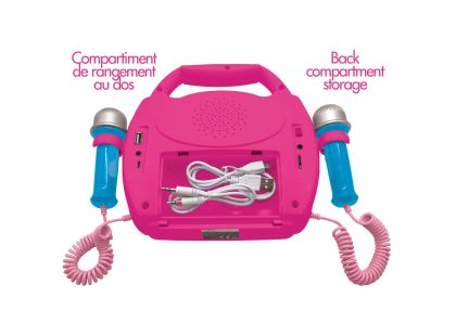 Lexibook Digitální reproduktor Disney princezny se 2 mikrofony