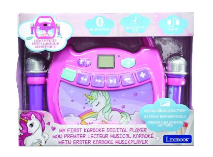 Lexibook Digitální reproduktor Jednorožec se 2 mikrofony