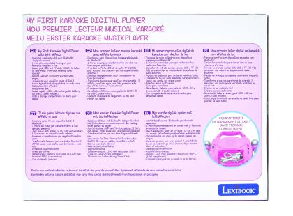 Lexibook Digitální reproduktor Jednorožec se 2 mikrofony