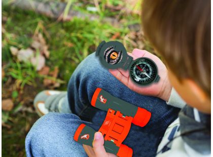 Lexibook Dinosaurus set vysílačky, dalekohled, baterka, kompas