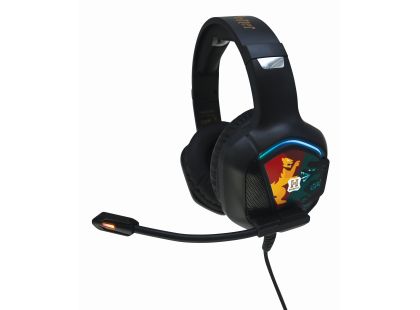 Lexibook Drátová herní sluchátka Harry Potter s mikrofonem a světelnými efekty