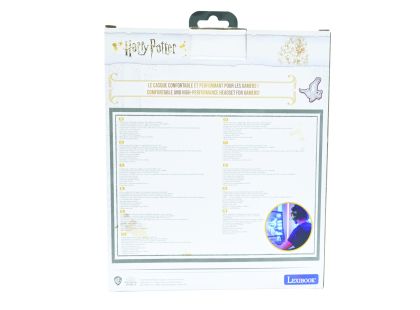 Lexibook Drátová herní sluchátka Harry Potter s mikrofonem a světelnými efekty