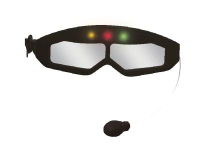 Lexibook Elektronická svítící kytara Kouzelná Beruška + brýle s mikrofonem