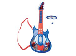 Lexibook Elektronická svítící kytara Spiderman + brýle s mikrofonem