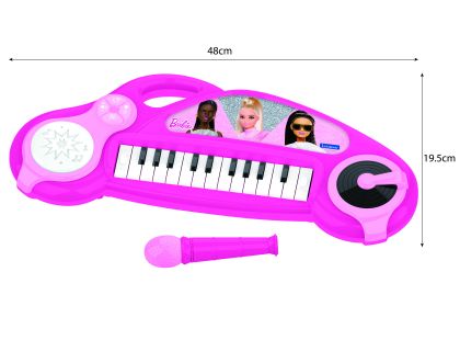 Lexibook Elektronické klávesy Barbie s mikrofonem 24 kláves