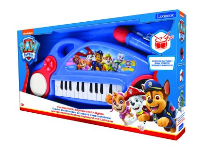 Lexibook Elektronické klávesy Tlapková patrola s mikrofonem 24 kláves