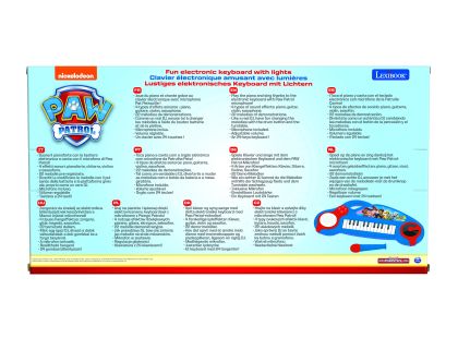 Lexibook Elektronické klávesy Tlapková patrola s mikrofonem 24 kláves