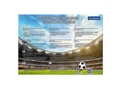Lexibook Elektronický fotbal se světly a zvuky pro 2 hráče