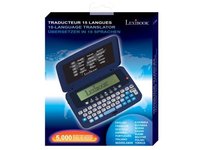 Lexibook Elektronický kapesní překladač do 15 jazyků