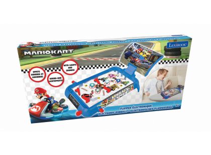 Lexibook Elektronický stolní pinball Mario Kart