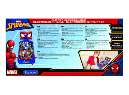 Lexibook Elektronický stolní pinball Spiderman