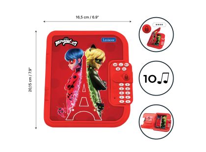 Lexibook Elektronický tajný deník Kouzelná Beruška