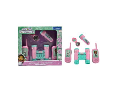 Lexibook Gábinin kouzelný domek Set vysílačky, dalekohled, baterka, kompas