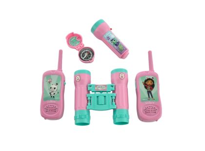 Lexibook Gábinin kouzelný domek Set vysílačky, dalekohled, baterka, kompas