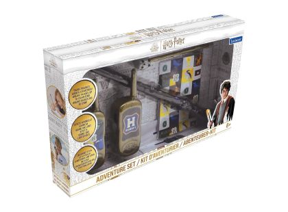Lexibook Harry Potter Set vysílačky, zápisník, pero a kouzelnická hůlka