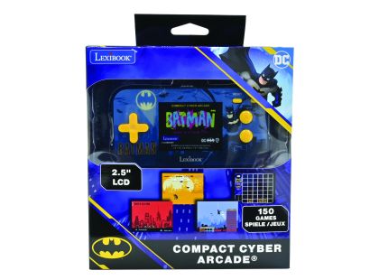 Lexibook Herní konzole 2,5'' Batman 150 her