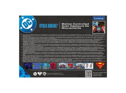 Lexibook Herní konzole Superman LCD 2,8'' 50 her