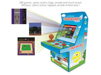 Lexibook Herní retro konzole s barevnou LCD obrazovkou 2,8'' 200 her
