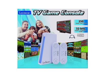 Lexibook Herní TV konzole 2 ovladače 250 her