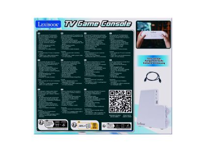 Lexibook Herní TV konzole 2 ovladače 250 her