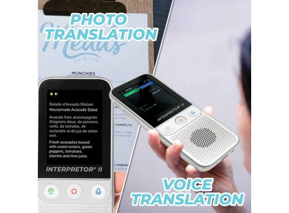 Lexibook Hlasový překladač do 137 jazyků s umělou inteligencí a kamerou