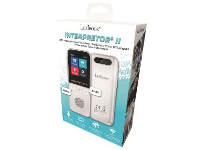 Lexibook Hlasový překladač do 137 jazyků s umělou inteligencí a kamerou