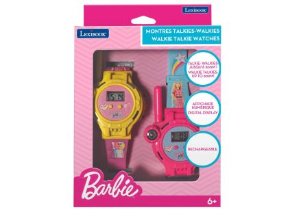 Lexibook Hodinky Barbie s vysílačkou s dosahem 200 m