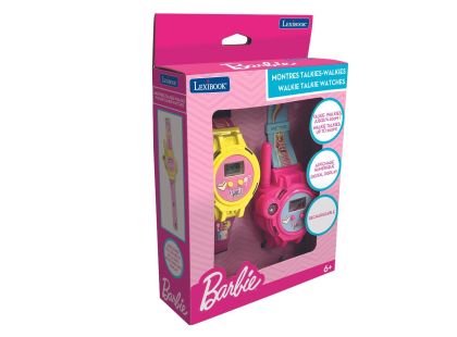 Lexibook Hodinky Barbie s vysílačkou s dosahem 200 m
