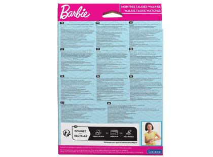 Lexibook Hodinky Barbie s vysílačkou s dosahem 200 m