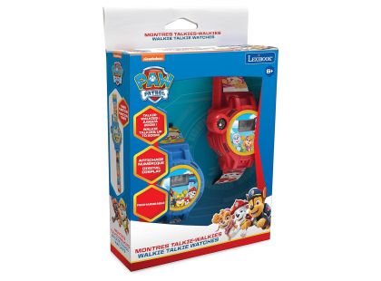 Lexibook Hodinky Tlapková patrola s vysílačkou s dosahem 200 m