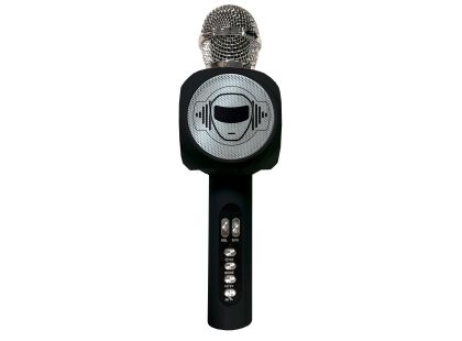 Lexibook iParty bezdrátový karaoke mikrofon s vestavěným reproduktorem a světelnými efekty