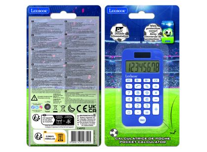Lexibook Kapesní kalkulačka Fotbal