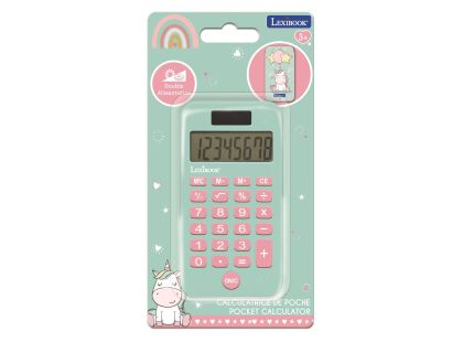 Lexibook Kapesní kalkulačka Jednorožec