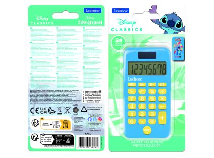 Lexibook Kapesní kalkulačka Stitch