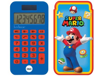 Lexibook Kapesní kalkulačka Super Mario