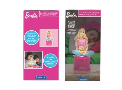 Lexibook Kapesní lampička 3D Barbie